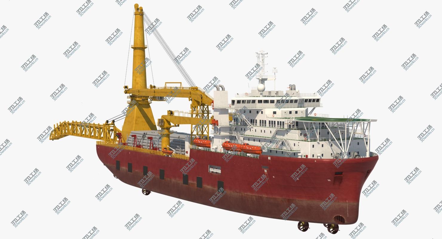 images/goods_img/2021040162/Offshore Oil and Gas Operational Drilling and Laying Vessels 3D/5.jpg